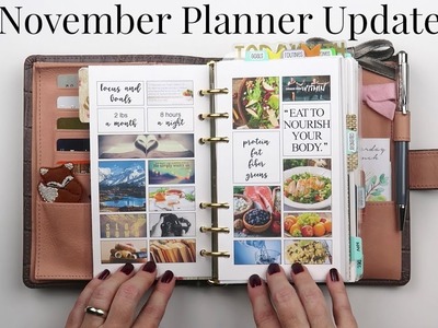 November Planner Updates and Changes | Kendra Bork