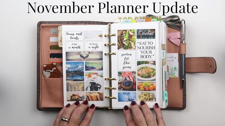 November Planner Updates and Changes | Kendra Bork