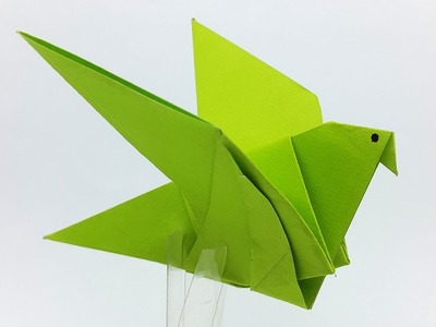 Origami Flapping Bird - How to make a Paper Bird Easy (DIY Crafts Tutorial)