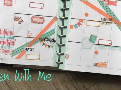 Plan With Me. November 6-12. Classic Happy Planner