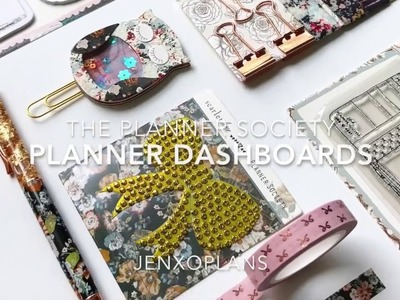 Planner Dashboards using September Planner Society Kits