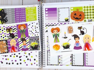 Recollections Spiral Planner Plan with me October 30 to November 5 featuring PlanwithPizazz