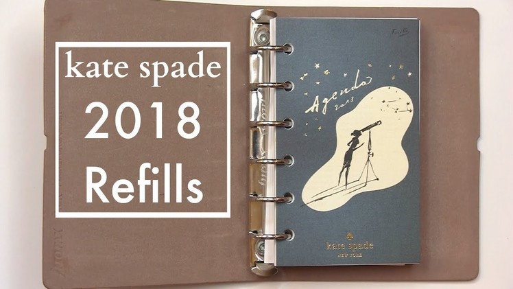 Review | Kate Spade 2018 Planner Refills