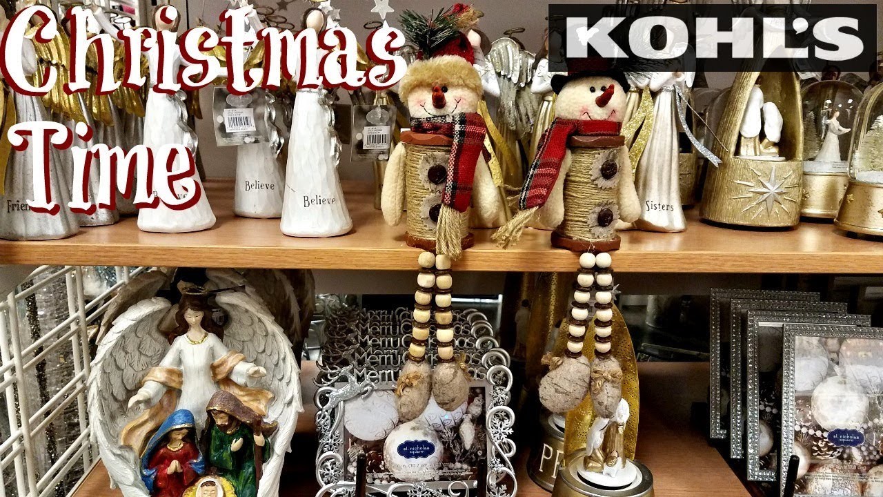 Shop With Me Kohls Christmas Decor 2017