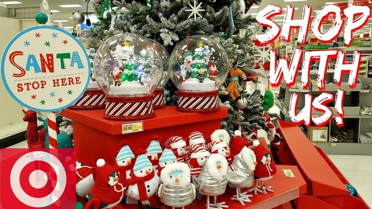 Shop With Me Target Christmas Decorations Prep 2017