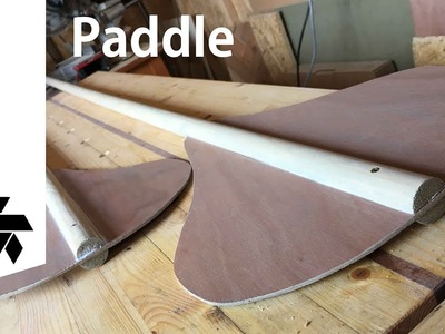Simple DIY Paddle. SUP Surf Board