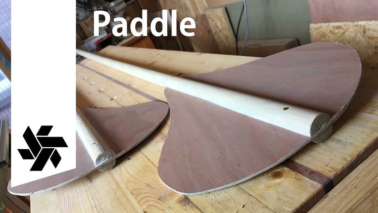Simple DIY Paddle. SUP Surf Board