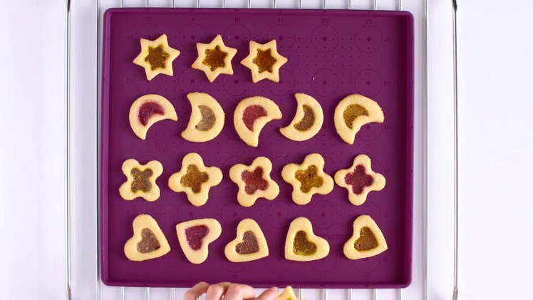 Tupperware - Stained Glass Cookies for Christmas
