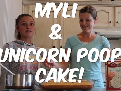 Unicorn Poop Cake!!! DIY!!!