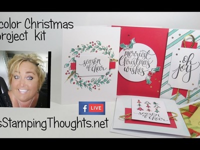 Watercolor Christmas  Project Kit  from Stampin'Up!