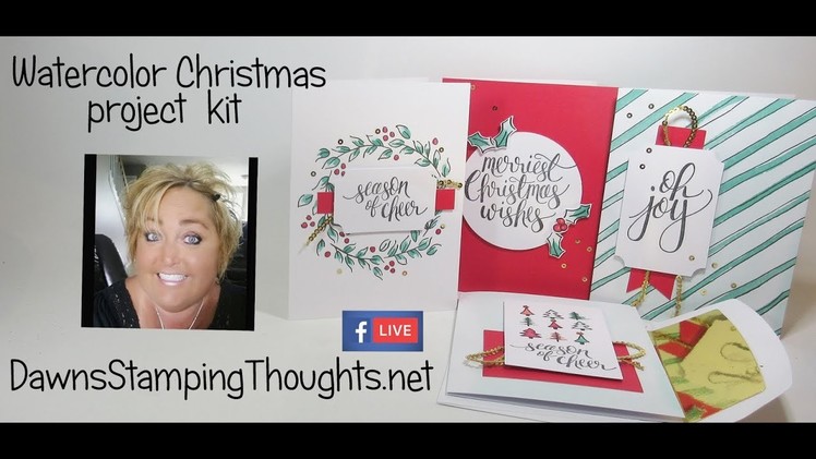 Watercolor Christmas  Project Kit  from Stampin'Up!