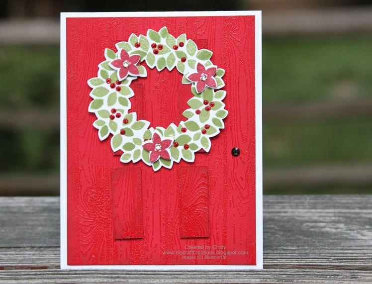 2014 Holiday Card Series Day 13 featuring Wonderous Wreath by Stampin'Up!