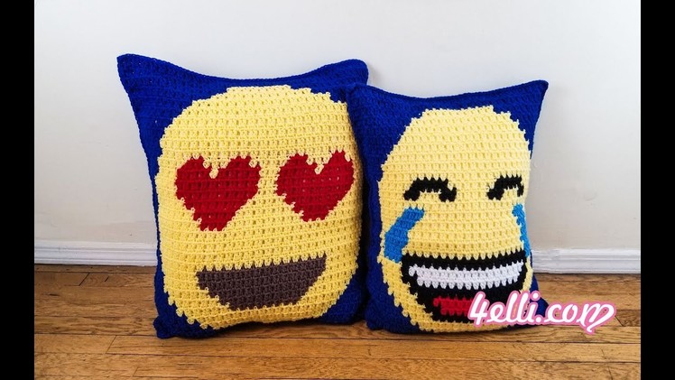 Block Stitch Graphing #1: Emoji Pillows (EN)