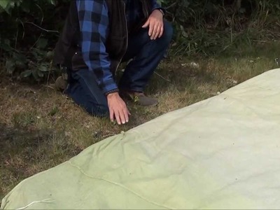 Canvas Tarp Tent On The Cheap