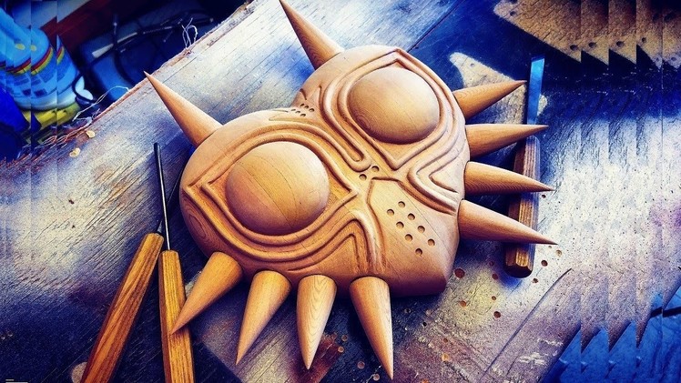 Carving Majora's Mask From One 2x4