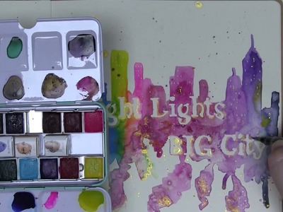 Creative Color Palette using Jane Davenport Bright Set