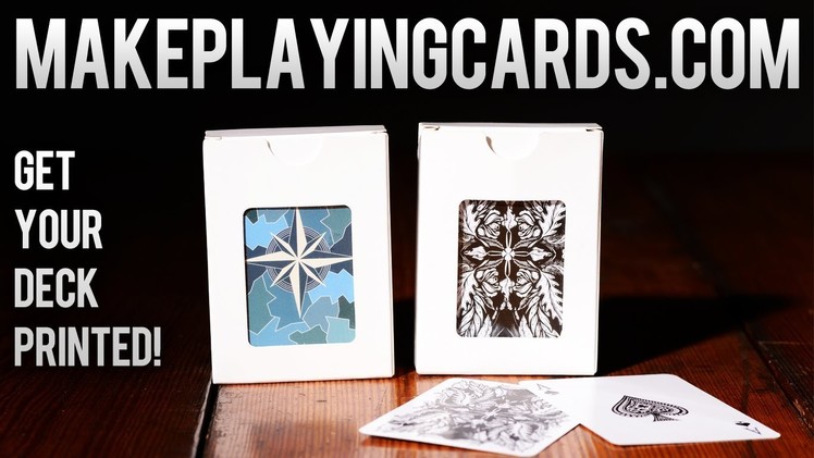 Deck Review : MakePlayingCards.com - Make your own deck of cards!