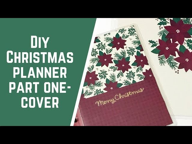 DIY Christmas Planner Part 1- Cover