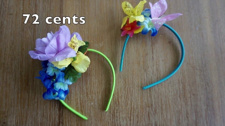 DIY Flower Headbands for Little Girls