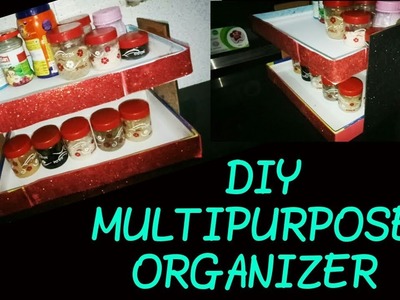 DIY MULTIPURPOSE ORGANIZER. SPICES ORGANISATION IDEA BY BHAVNA
