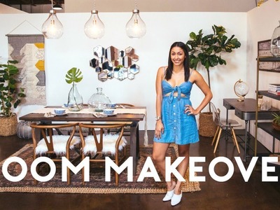 EXTREME ROOM MAKEOVER! SMALL SPACES FULL ROOM TRANSFORMATION! & TOUR 2017