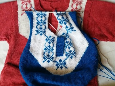 Girls kurti knitting design # part -3