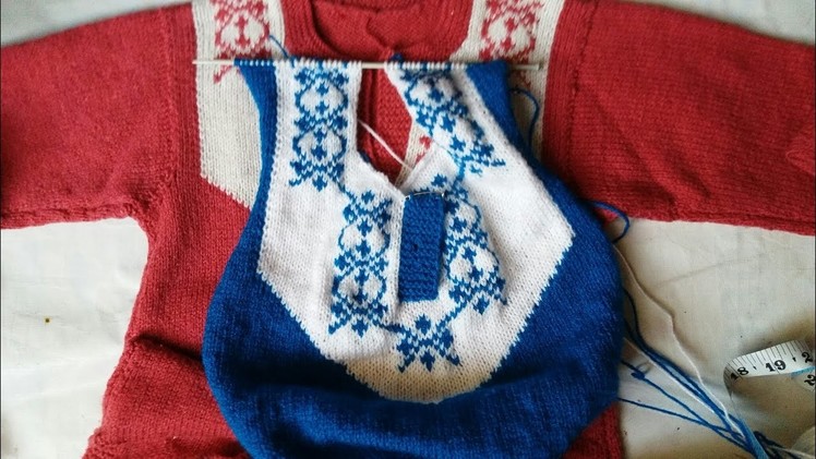 Girls kurti knitting design # part -3