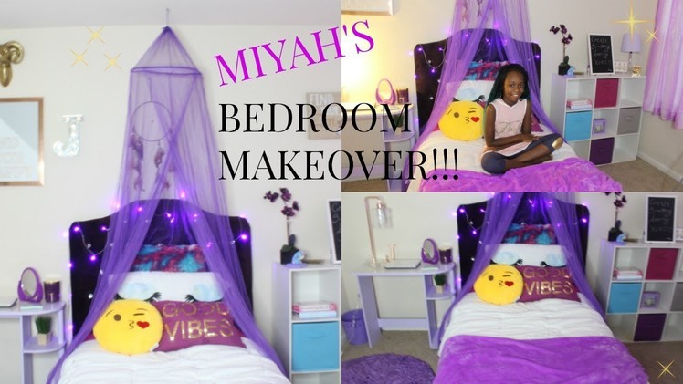????Girly Bedroom Makeover!!!! |KIDS BEDROOM MAKEOVER Pt 2| TOUR!!!