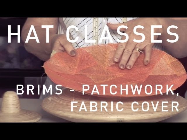 HAT CLASSES - MILLINERY HOW TO CREATIVE BRIMS 4 TRAILER