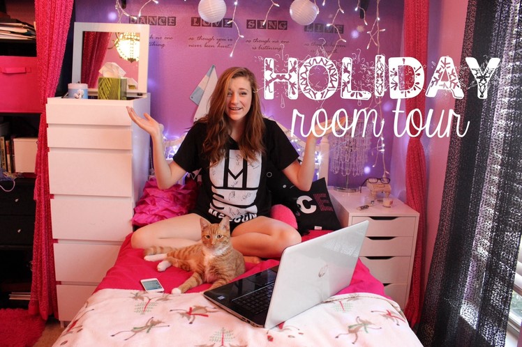 Holiday Room Tour!+Giveaway NEWS!+500 subs?!?!