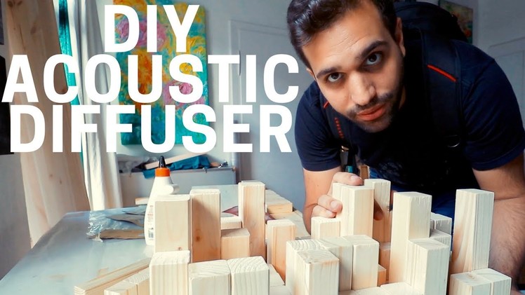 HOW TO BUILD A DIY ACOUSTIC DIFFUSER
