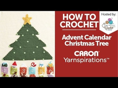 How to Crochet: Advent Calendar Christmas Tree Step 2