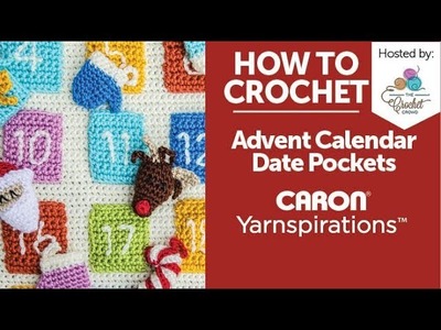 How to Crochet: Advent Calendar Date Pockets Step 3