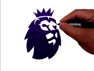 How to Draw the Premier League Logo by Hand