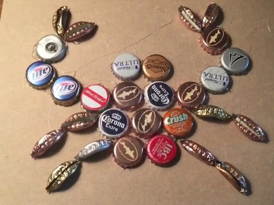 How to make a crab out of bottle caps - DIY #1
