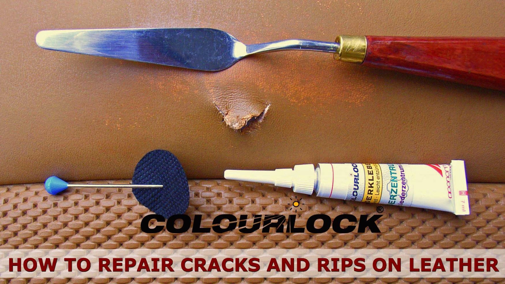 How to repair cracks and rips on car leather - Fluid Leather