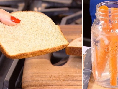 How to Revive Foul-Looking Food Like Carrots, Lettuce And Bread
