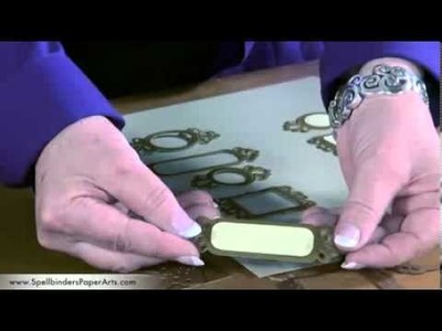 How to Use Spellbinders Fancy Framed Tags