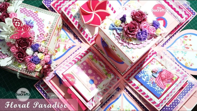 Large Explosion Box ( Floral Paradise ) | The Sucrafts