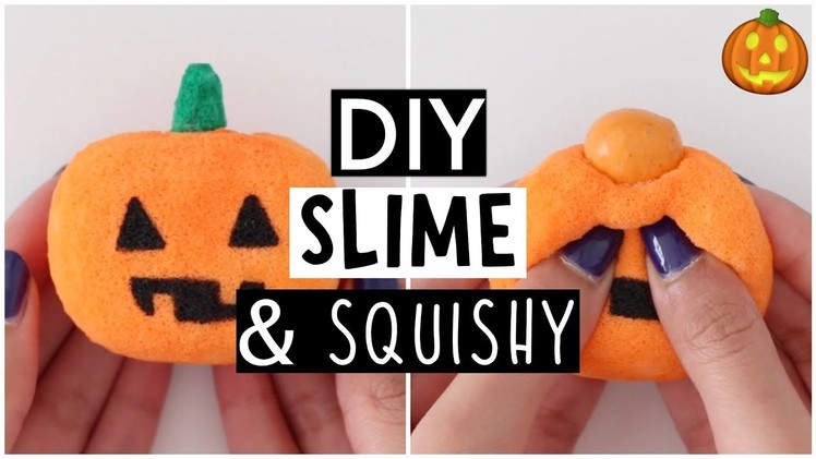 MINI SLIME & SQUISHY! I Try Making Pumpkin Spice Slime!