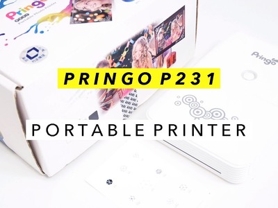 My Portable Photo Printer ❀ Pringo P231 ( + vs. Instax Mini 8 ! )