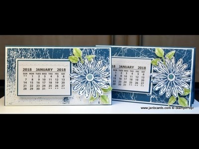 No.329 - 2018 Calendar Swaps for OnStage - Stampin' Up! UK