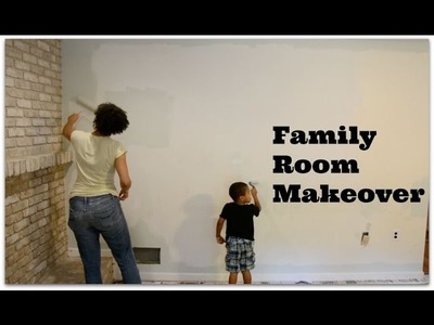 Painting The Family Room -  Thrift Diving