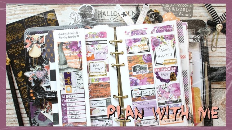 PLAN WITH ME ll WITCHES BREW KIT ll PERSONAL PLANNER
