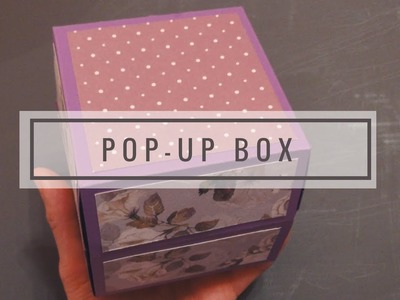 POP-UP BOX  | EXPLOSION BOX IDEAS