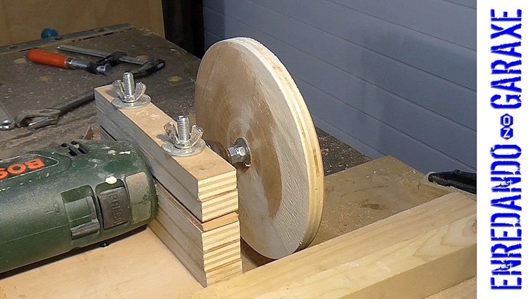 Problems trying to make a disc sander disc