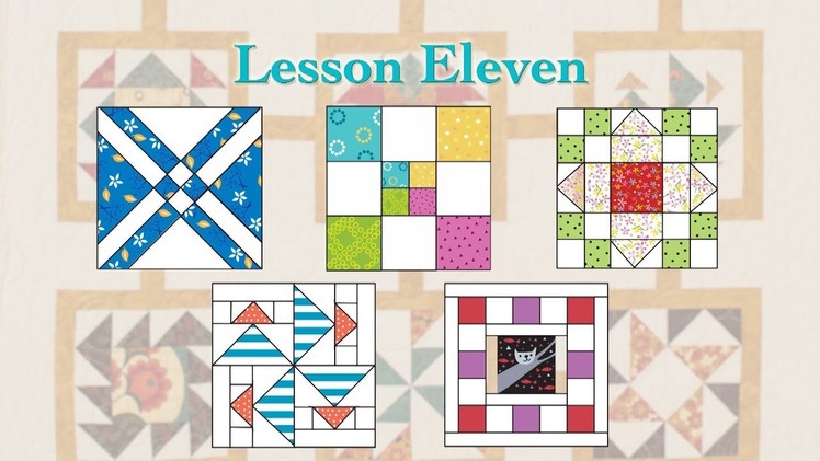 Quilt Tribe November "Lesson Eleven"