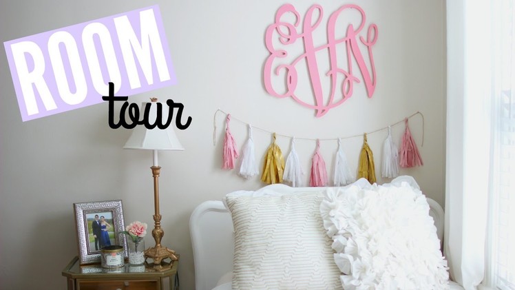ROOM TOUR! Pink and Gold Theme