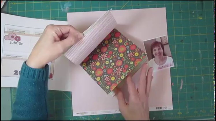 Scrapbook Process - 4 Pockets for Journaling from 6x6 Pads
