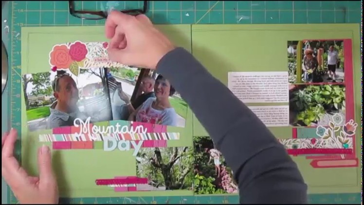 Scrapbooking Process Creating a Kit and Layout
